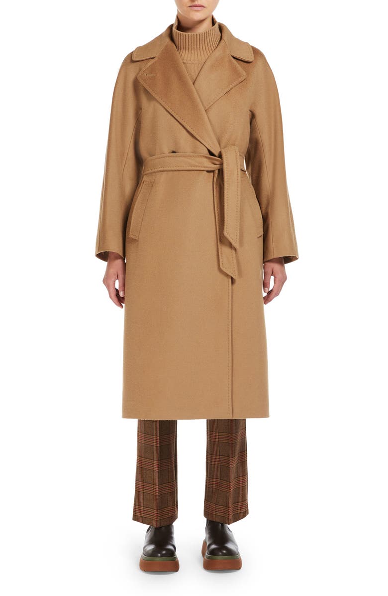 Weekend Max Mara Resina Virgin Wool Coat, Main, color, 