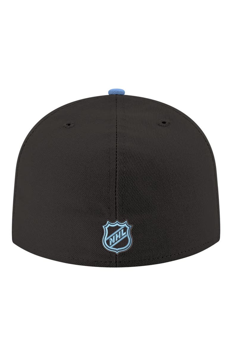 New Era Men's New Era  Black Utah Mammoth Core Logo Two-Tone 59FIFTY Fitted Hat, Alternate, color, Black