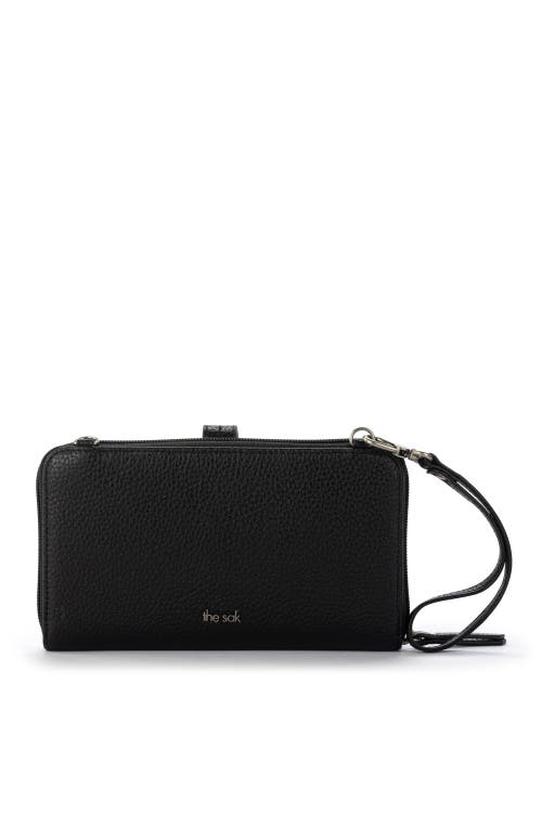 The Sak Iris Smartphone Crossbody Bag In Black