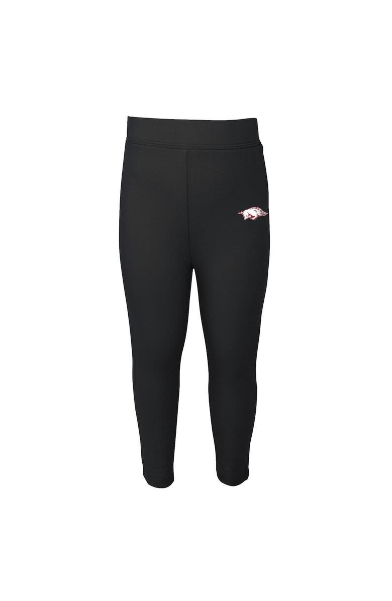 Outerstuff Preschool & Toddler Cardinal/Black Arkansas Razorbacks Forever Love T-Shirt & Leggings Set, Alternate, color, Cardinal