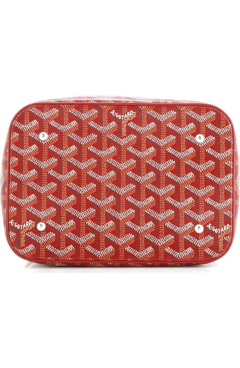 Pre-Owned Goyard Muse Vanity Case Coated Canvas, Alternate, color, Red