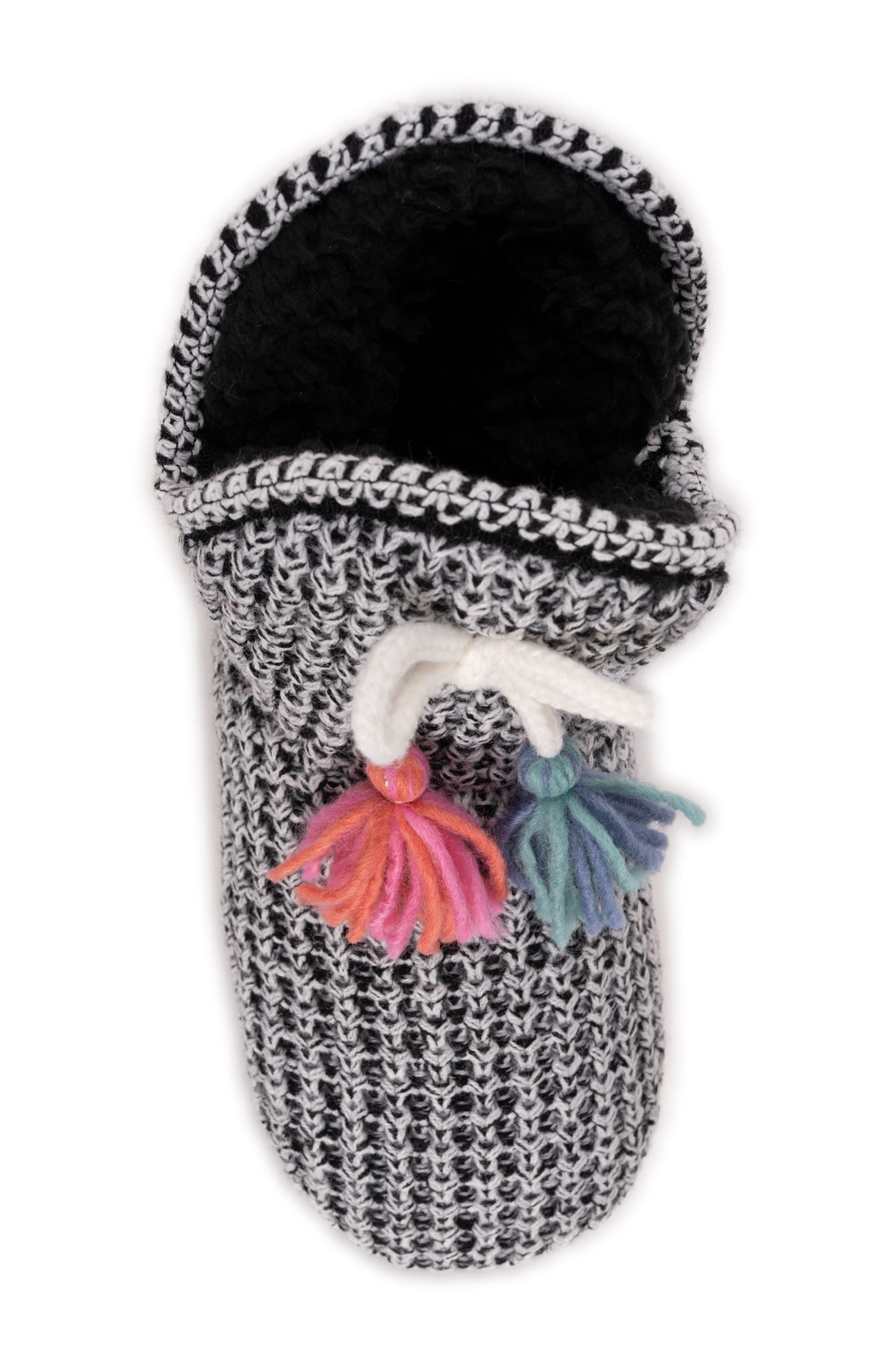 MUK LUKS Amira Indoor/Outdoor Slipper, Alternate, color, Multi Black/ White