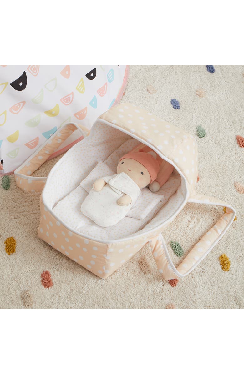 Wonder & Wise by Asweets Dots & Rainbows Doll Carrier, Alternate, color, 