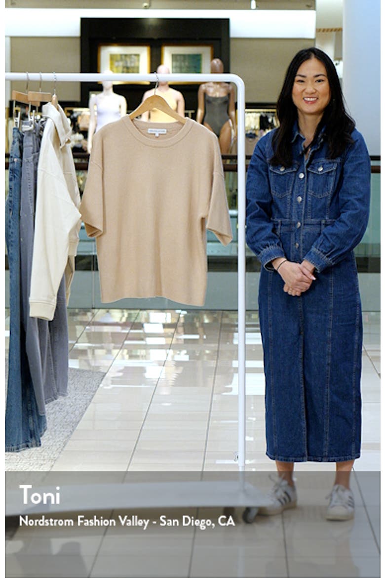 Rib Elbow Sleeve Sweater video