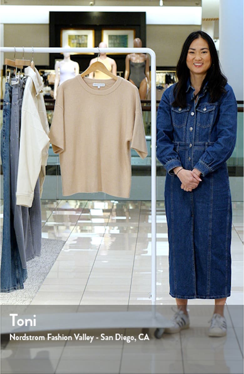 Rib Elbow Sleeve Sweater, sales video thumbnail