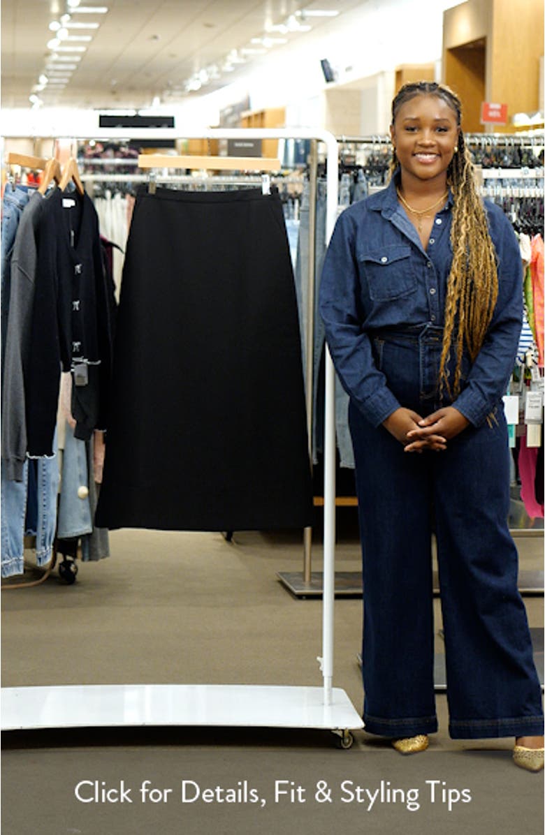 A-Line Midi Skirt, sales video thumbnail