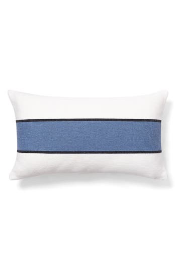 Brooks Brothers Stripe Decorative Throw Pillow In Blue