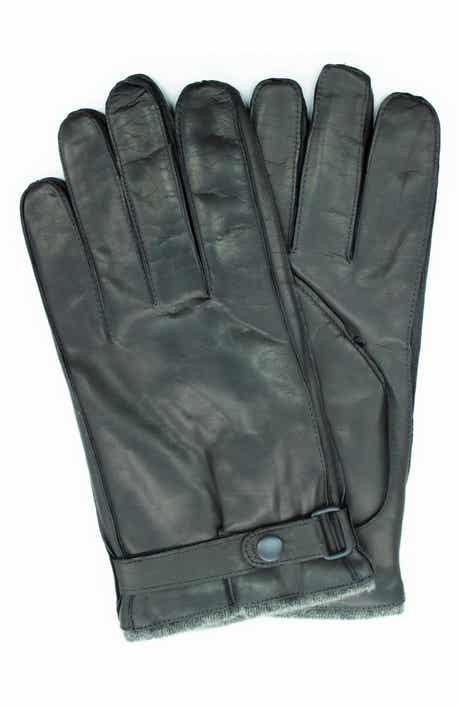 Portolano Nappa Leather Belted Gloves