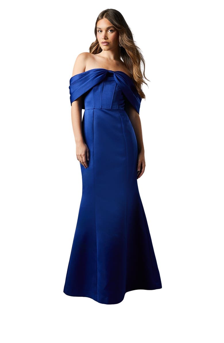 Coast Fishtail Maxi Occasion Dress, Main, color, Blue