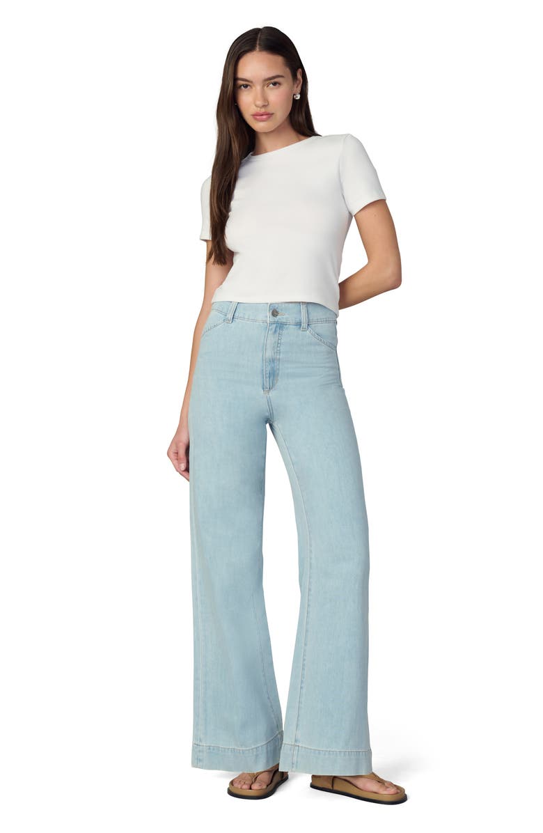 Joe's Jeans The Mia Slant Pocket High Waist Wide Leg Jeans, Alternate, color,