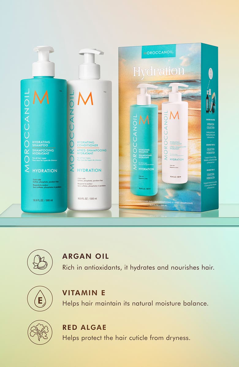 MOROCCANOIL<sup>®</sup> Hydrating Shampoo & Conditioner Set $108 Value, Alternate, color, 