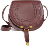 Chloé Small Marcie Leather Crossbody Bag