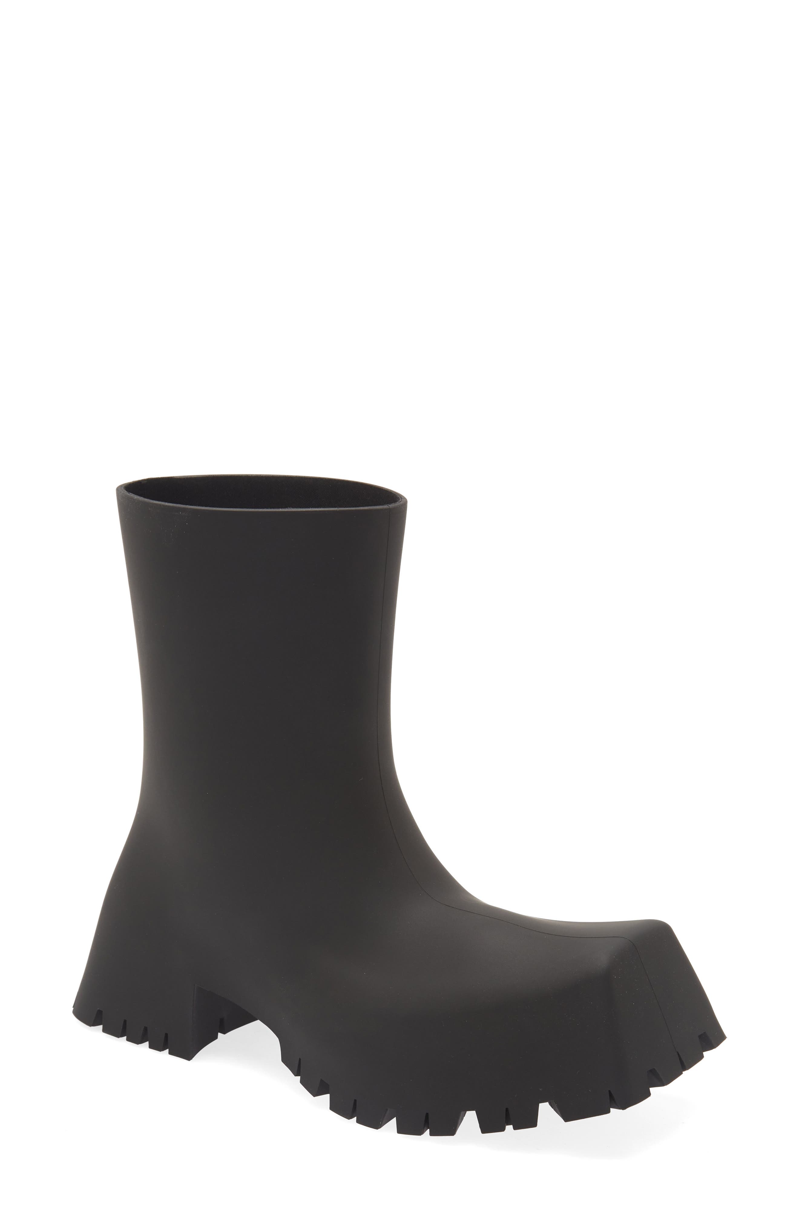 Balenciaga Trooper Rubber Boot, Main, color, 