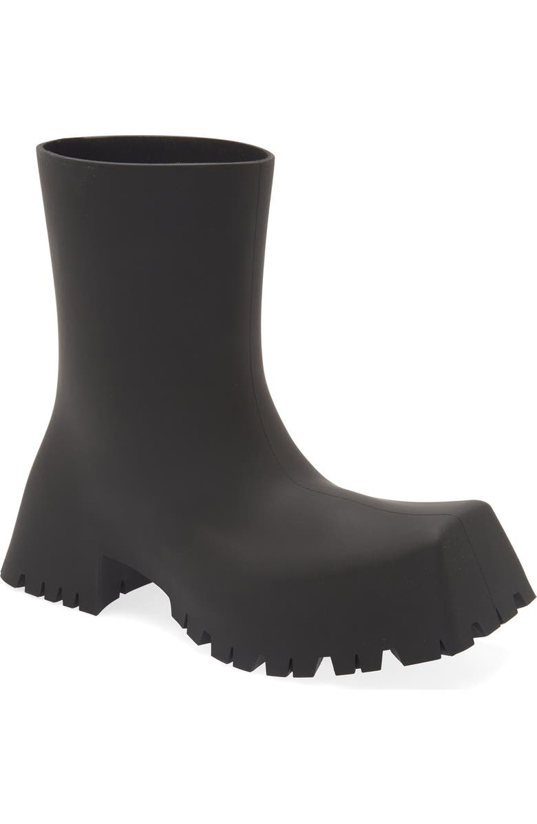 Balenciaga Trooper Rubber Boot, Main, color,