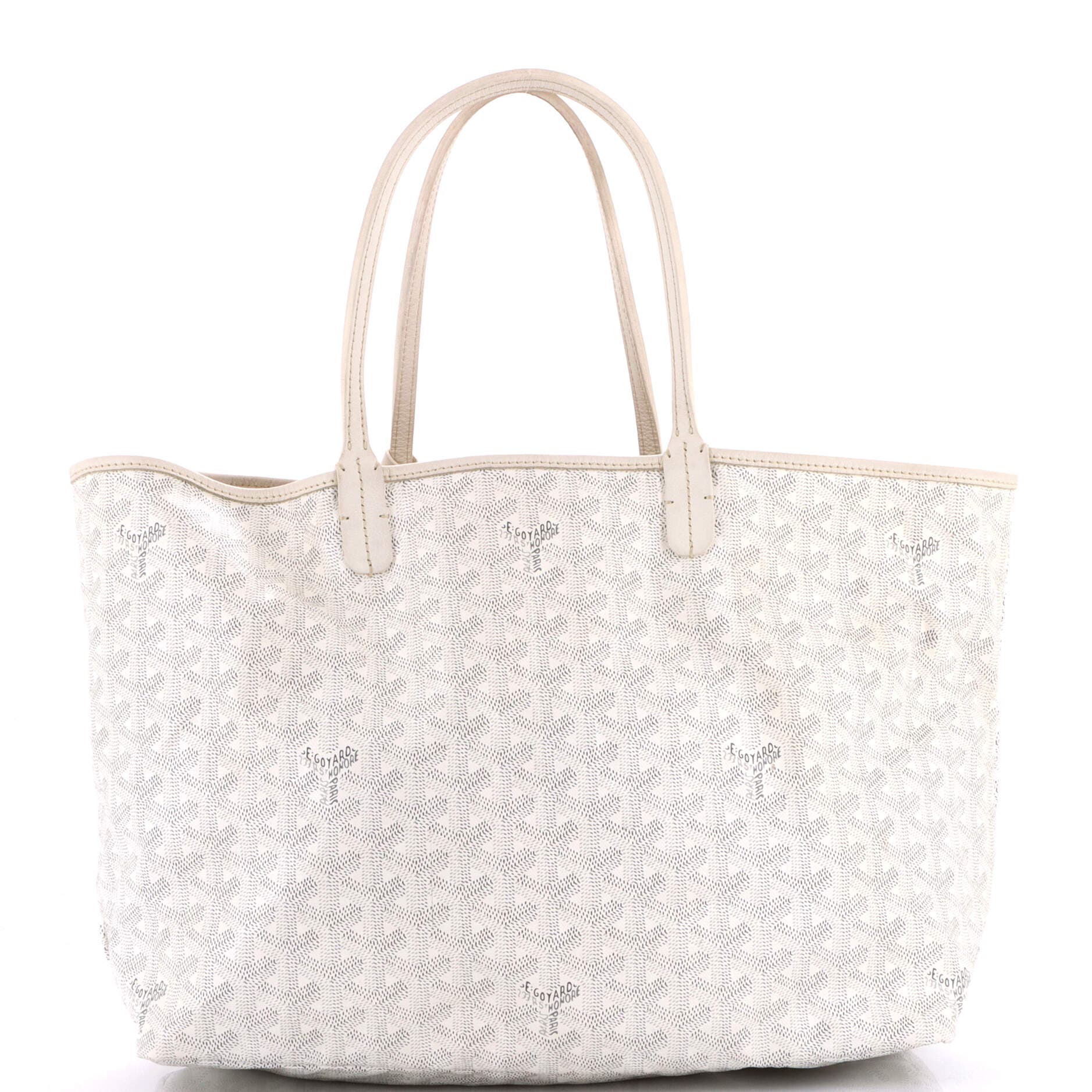 Pre-Owned Goyard Saint Louis Tote Coated Canvas PM, Main, color, 