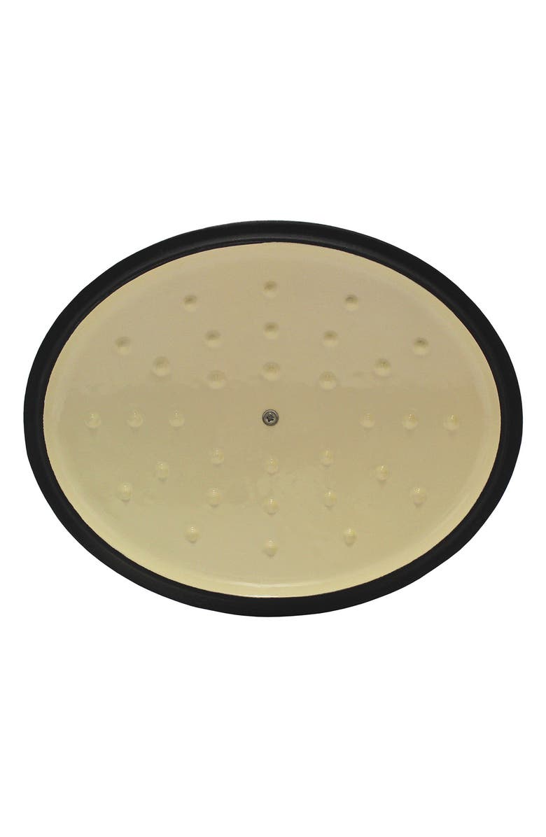 BergHOFF International Neo 5-Quart Cast Iron Oval Covered Dutch Oven, Alternate, color, Cream