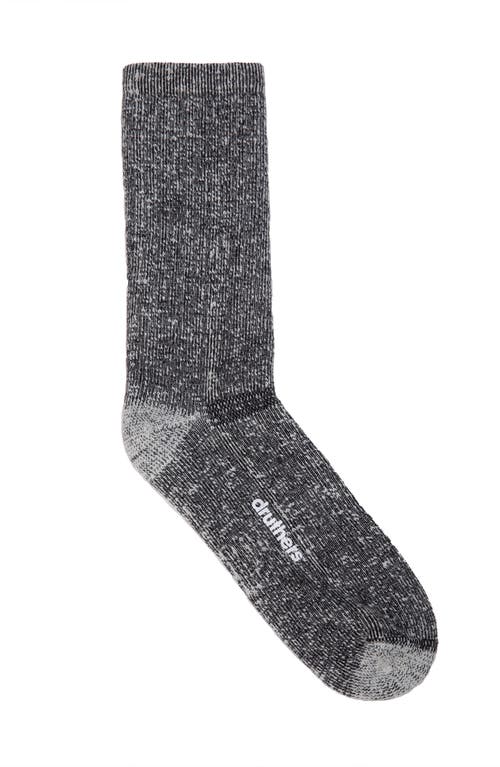 Druthers NYC Merino Wool House Sock in Black  product