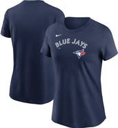 Nike Women's Nike Navy Toronto Blue Jays Fuse Wordmark T-Shirt