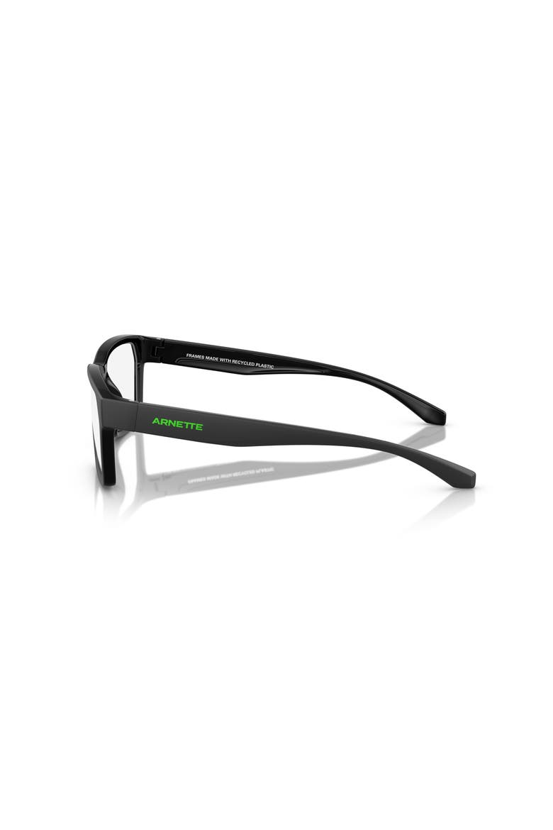 53mm Rectangle optical glasses, Alternate, color, Black