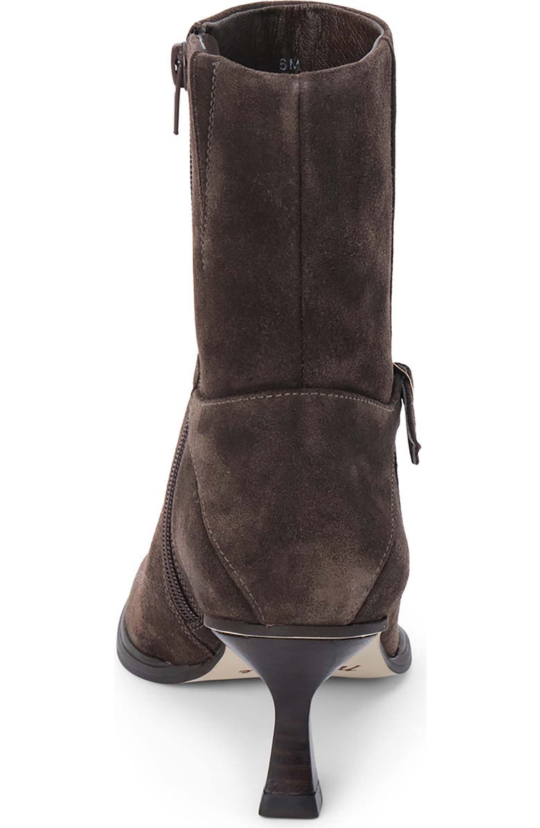 Matisse Ilana Pointed Toe Bootie, Alternate, color, Dark Chocolate