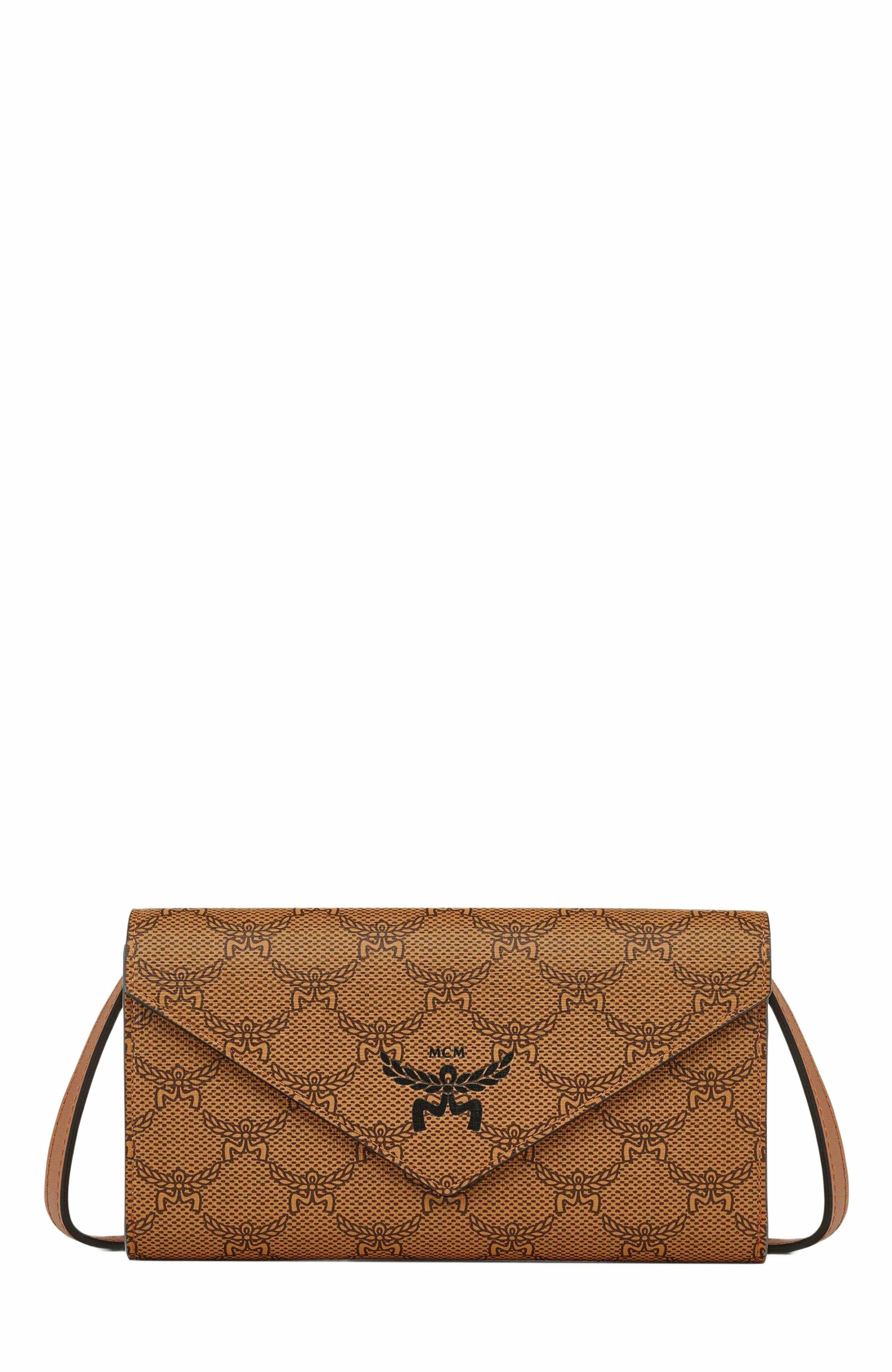 MCM Himmel Crossbody Wallet in Lauretos, Main, color, 