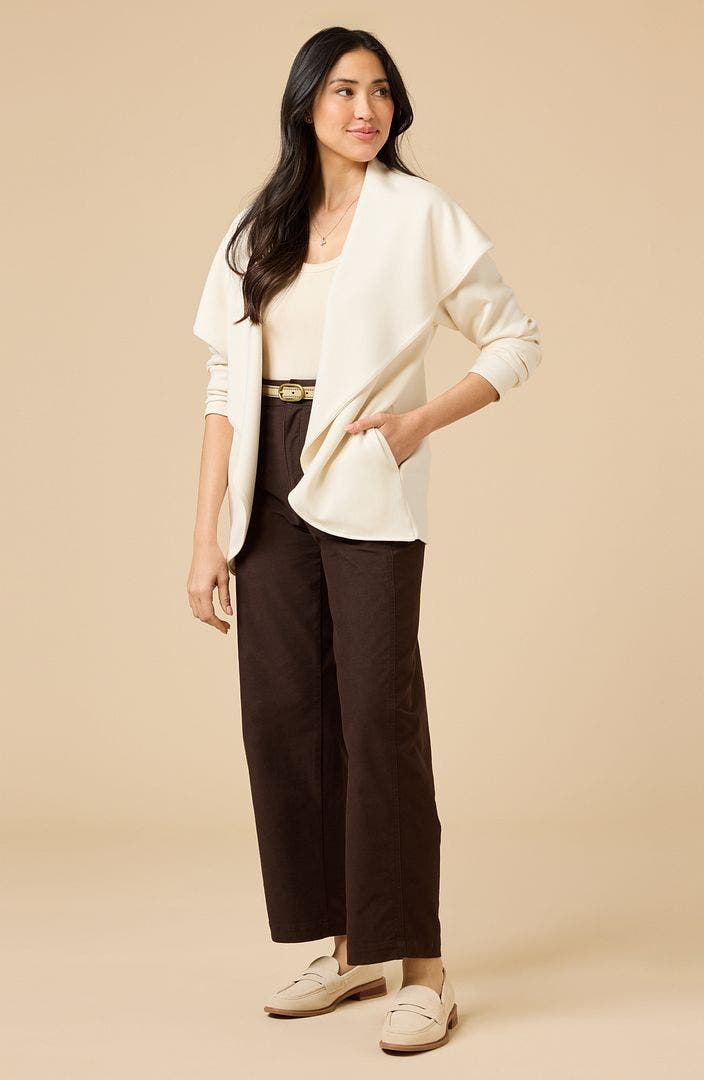 Softies Dreamtech Exaggerated Collar Cardigan (Women) | Nordstrom