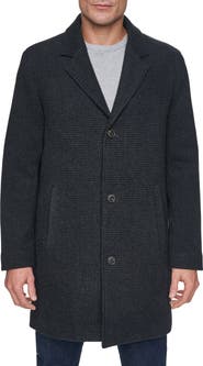 Cole Haan Check Flannel Coat