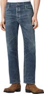 AllSaints Bead Straight Leg Illusion Organic Cotton Trousers