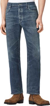AllSaints Bead Straight Leg Illusion Organic Cotton Trousers