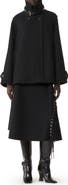Lanvin Fringed Skirt In Double-Faced Cashmere Wool
