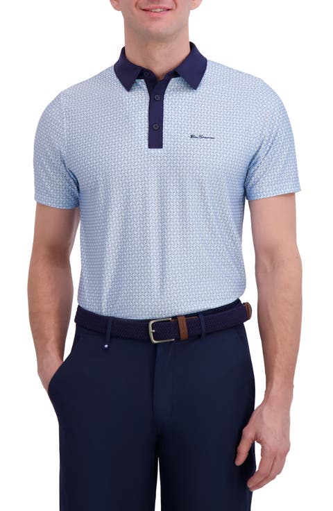 Linear Tech Jersey Golf Polo