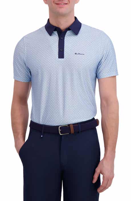 Ben Sherman Linear Tech Jersey Golf Polo