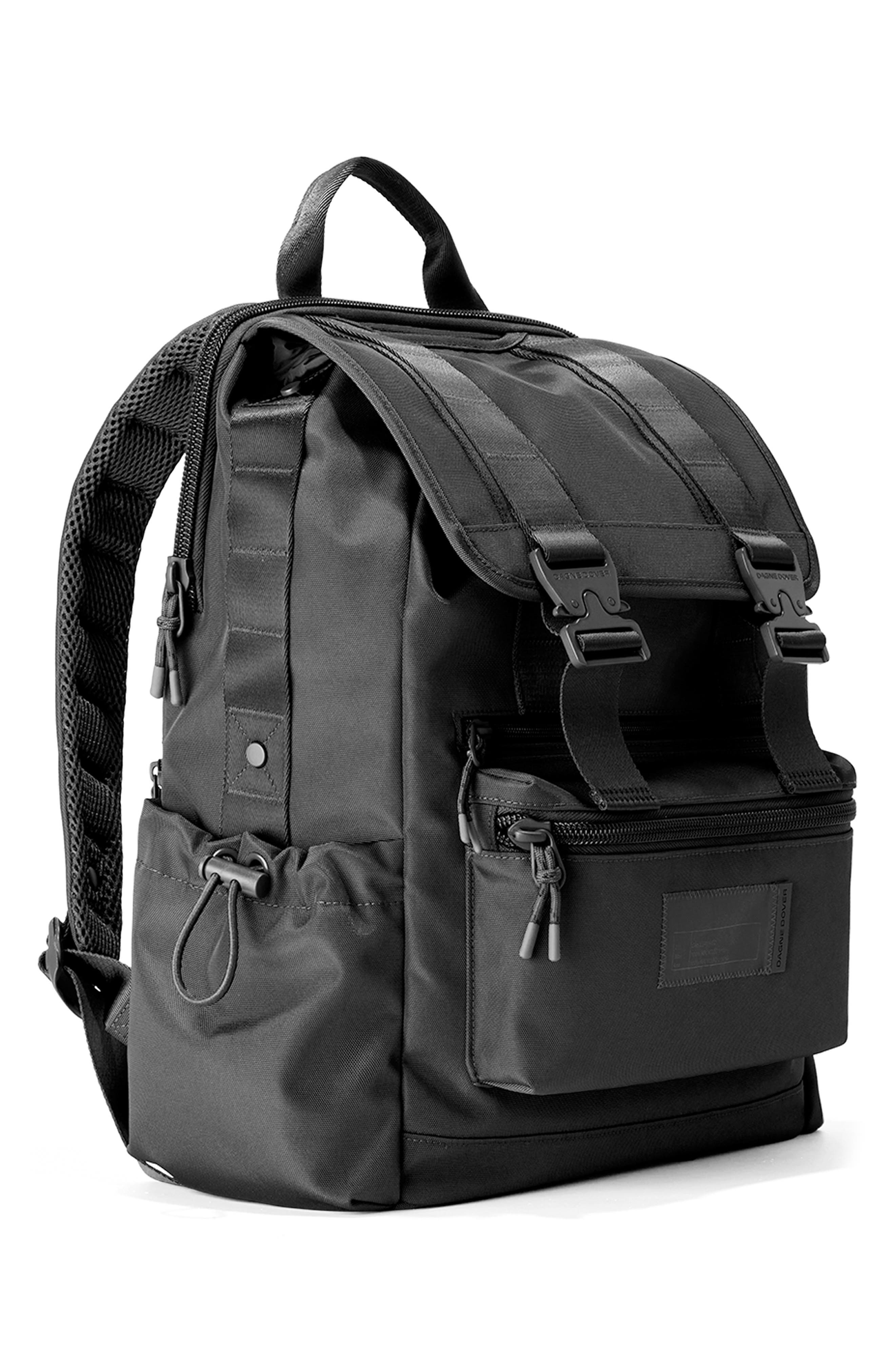 Brooklyn Flap Top Backpack, Alternate, color, ONYX