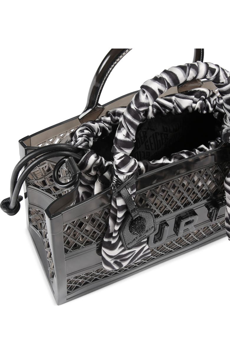 Kurt Geiger London Small Jelly Tote Bag, Alternate, color, Black