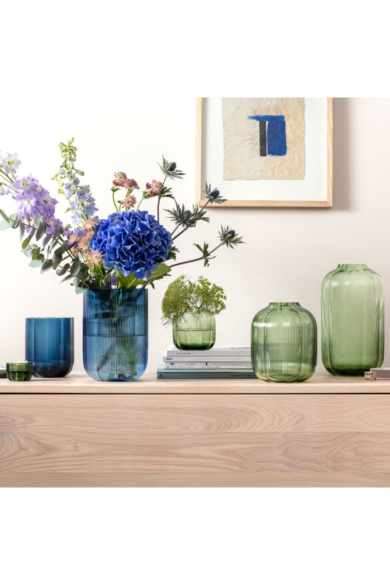 Fleur Vase M, Alternate, color, green