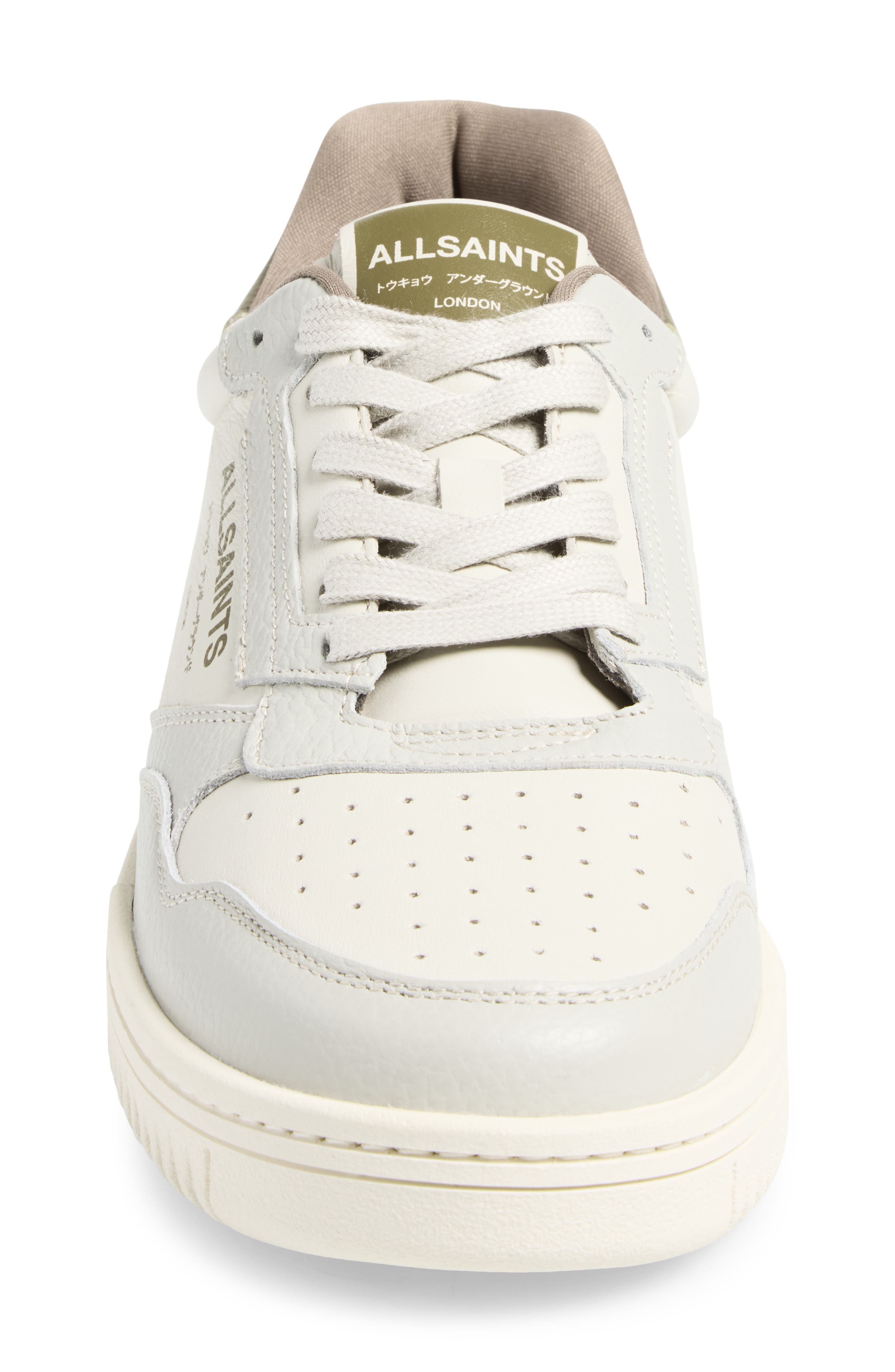 Regan Low Top Sneaker, Alternate, color, WHITE/ GREEN