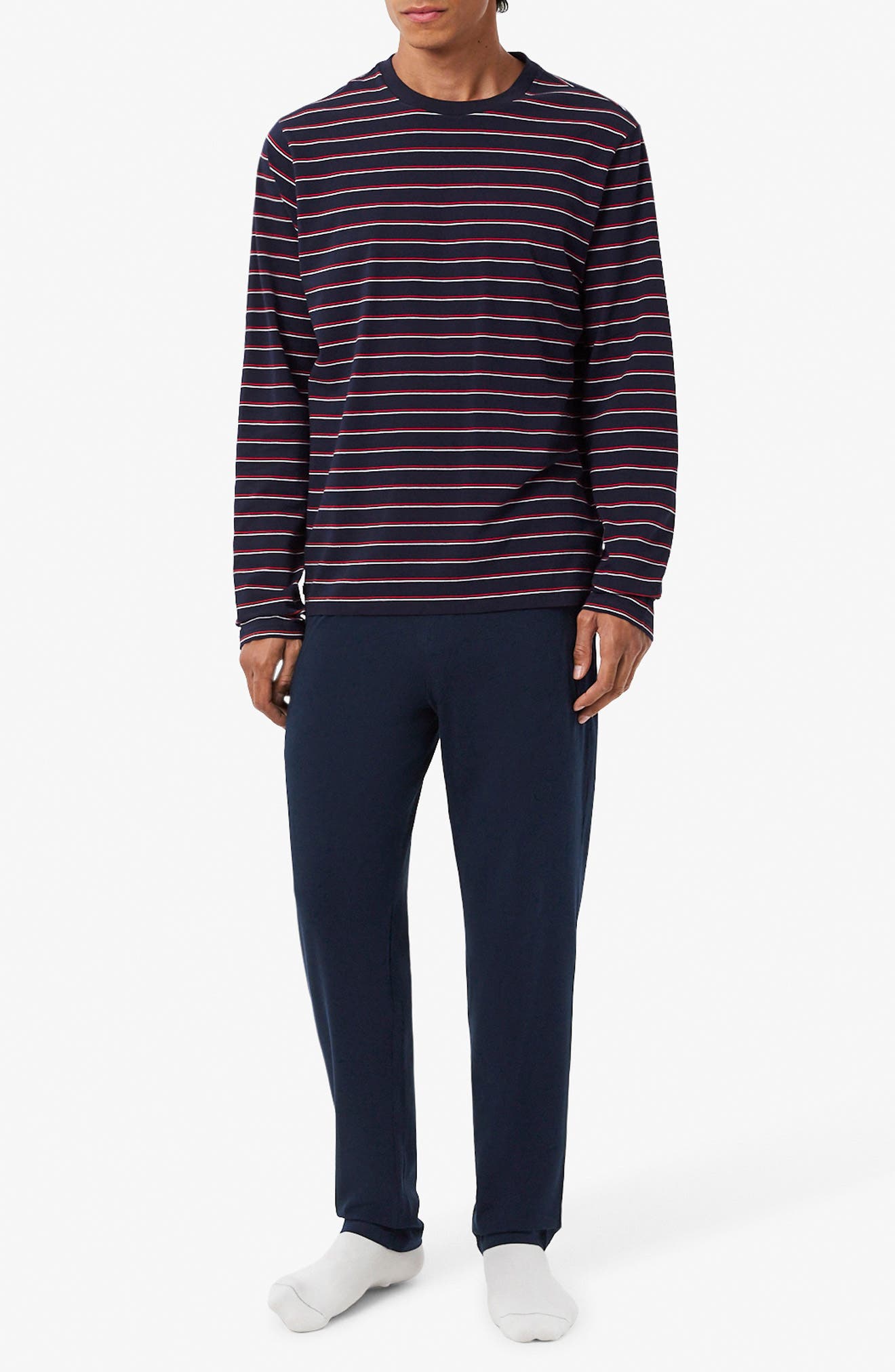 selected NAVY BLUE/ RED-WHITE