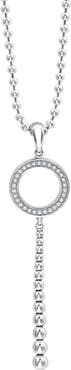LAGOS Enso Caviar Bead & Diamond Y-Necklace