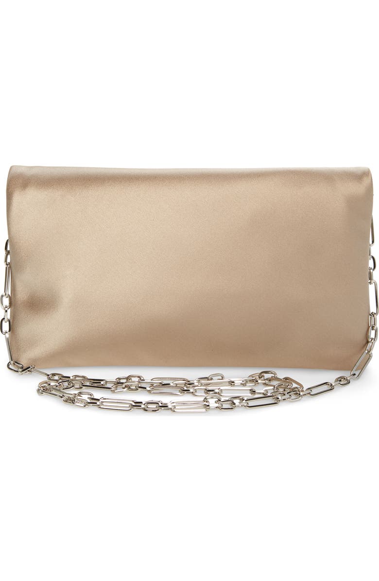 Jimmy Choo Titania Satin Clutch, Alternate, color,