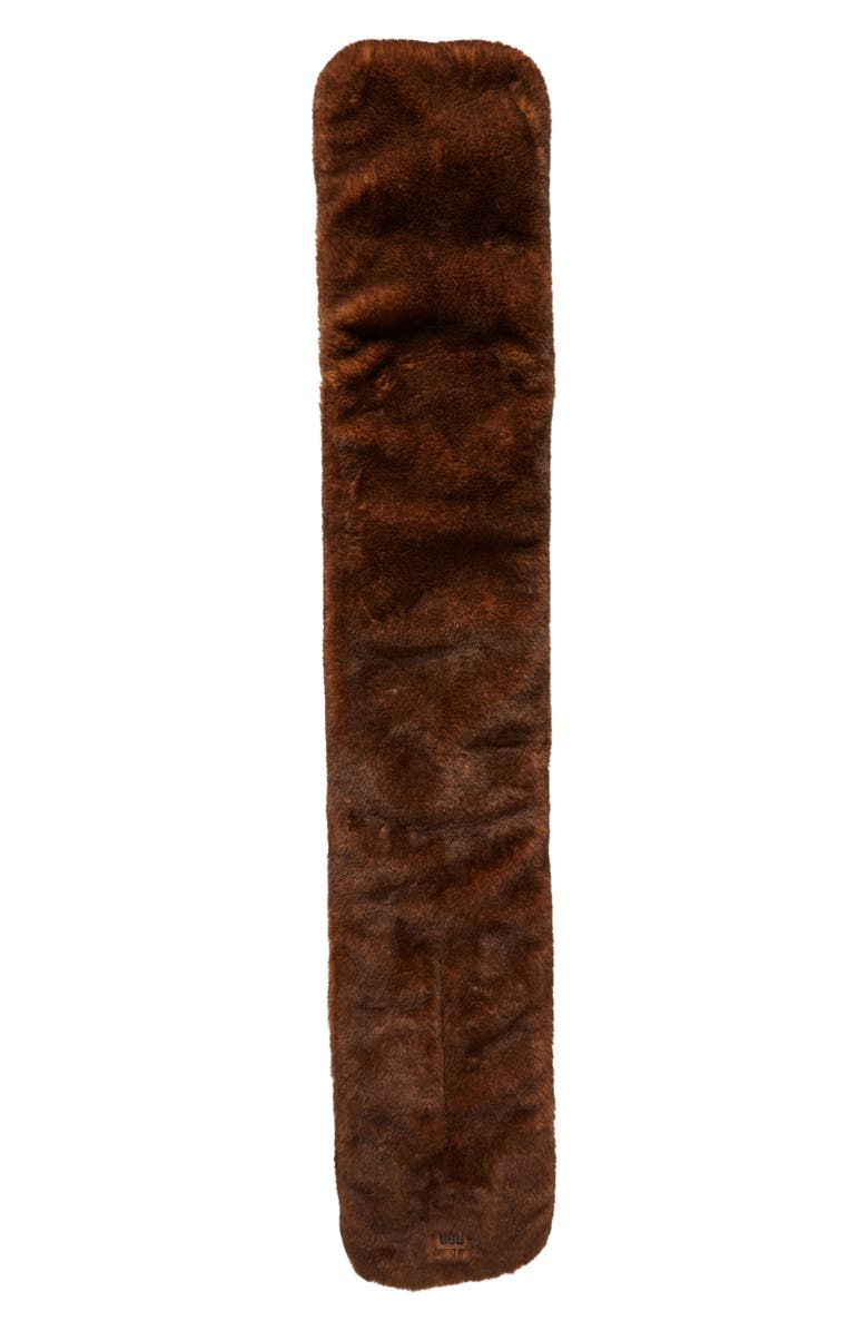 UGG<sup>®</sup> Faux Fur Pull Through Scarf, Alternate, color, Natural