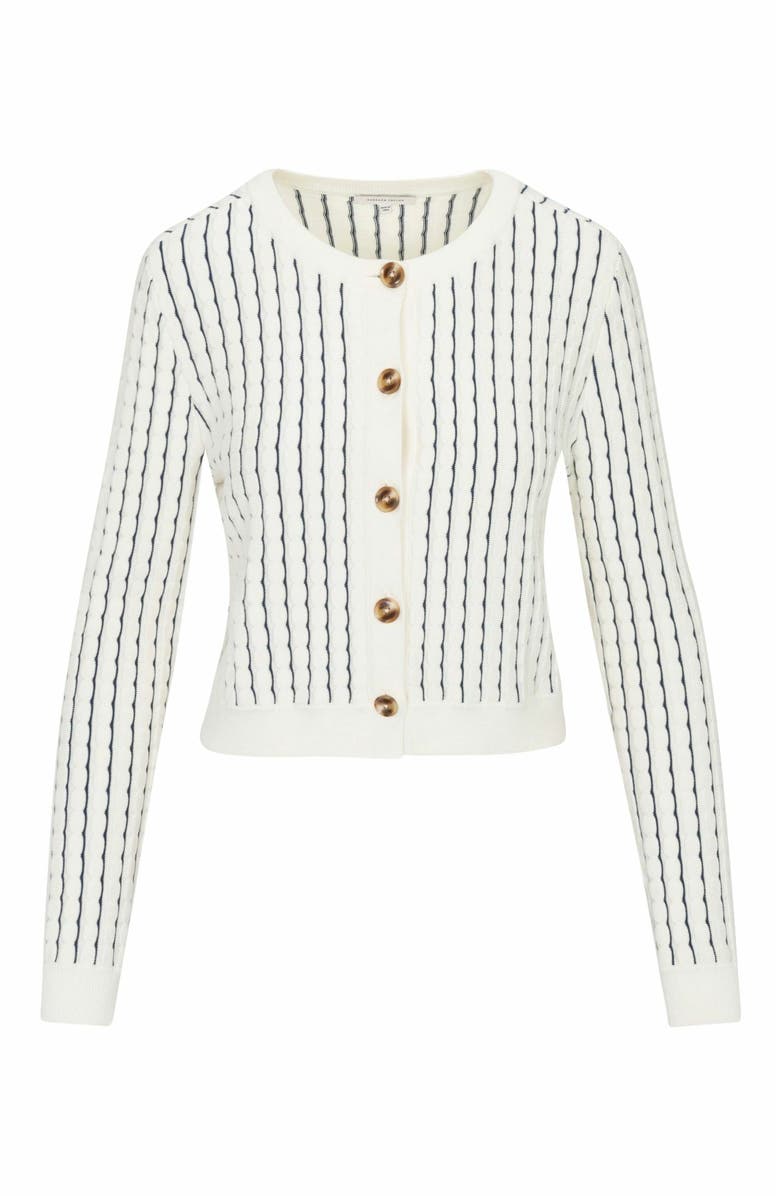 Rebecca Taylor Dorothy Knit Cardigan, Alternate, color, Ivory