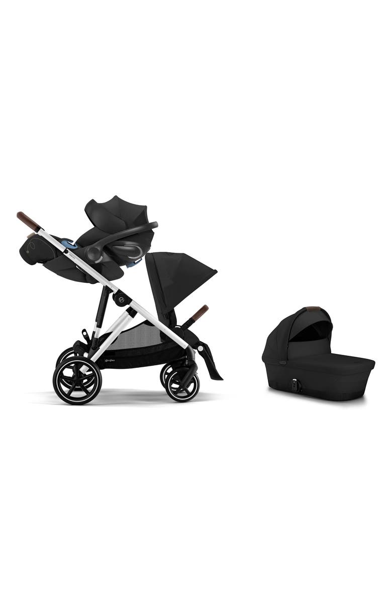 CYBEX Gazelle S Stroller, Cloud G Lux Infant Car Seat & Gazelle S Cot Travel System, Main, color,