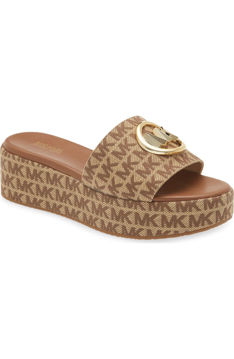 MICHAEL Michael Kors Sadler Wedge Sandal, Main, color,