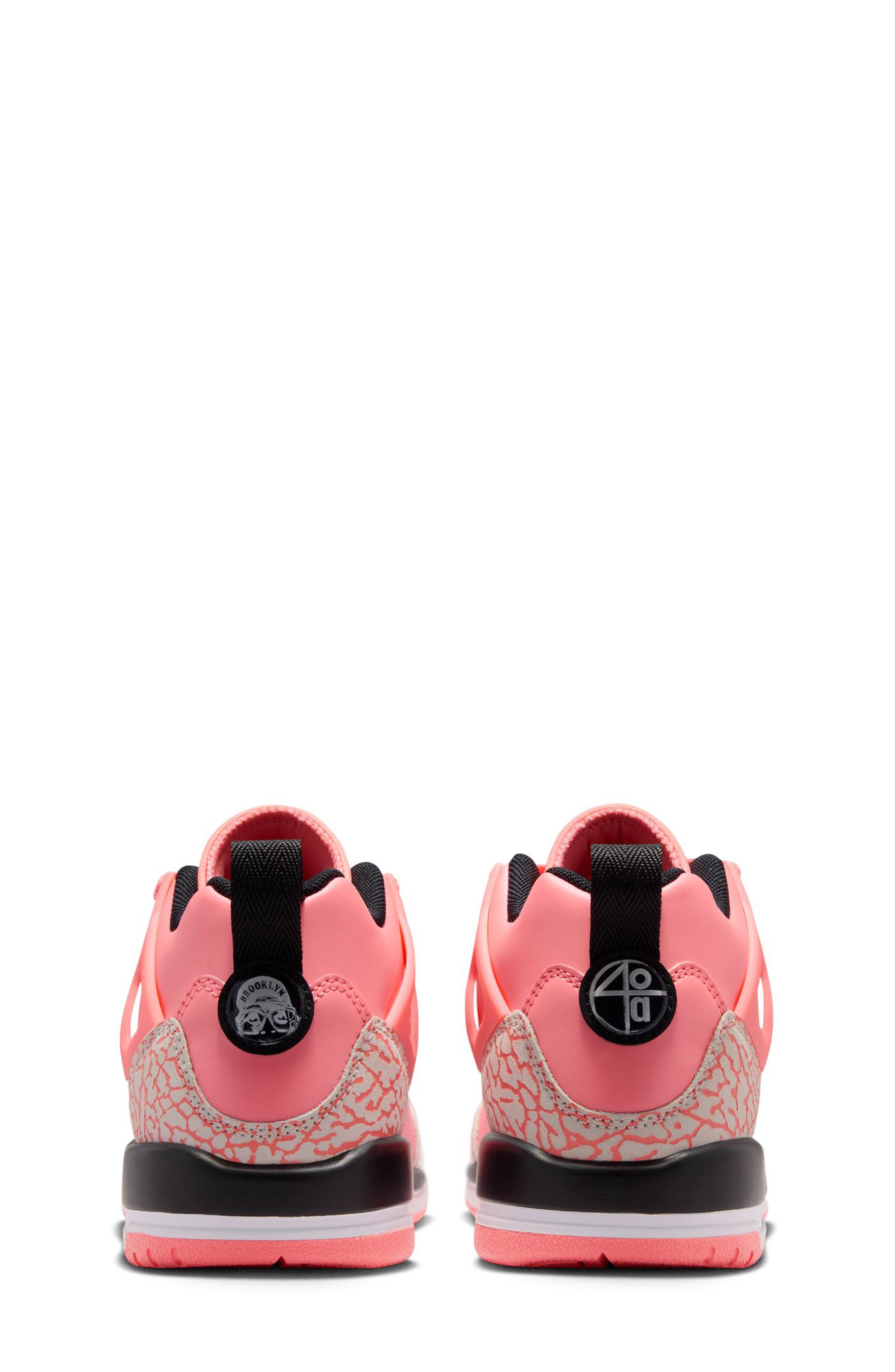 Kids' Spizike Low Top Sneaker, Alternate, color, PINK GAZE/ PINK/ WHITE/ BLACK