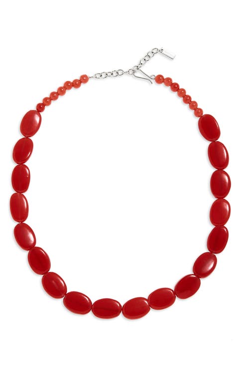 Red Agate Necklace