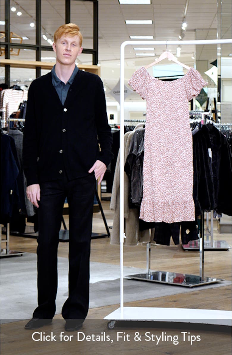 Claire Smocked Off the Shoulder Dress, sales video thumbnail