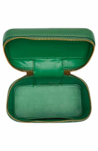 Evelyn Quilted Faux Leather Box Top Handle Bag