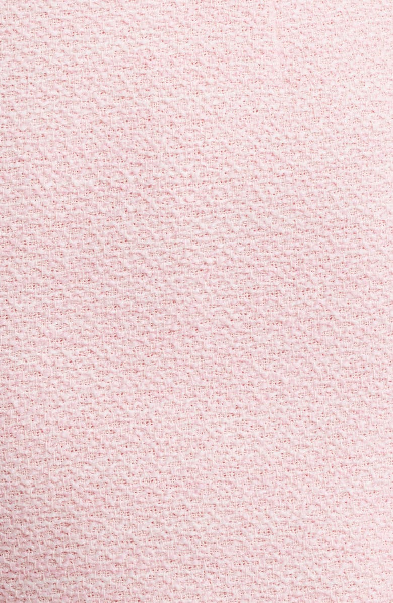 LoveShackFancy Coralyn Lace Trim Tweed Shorts, Alternate, color,