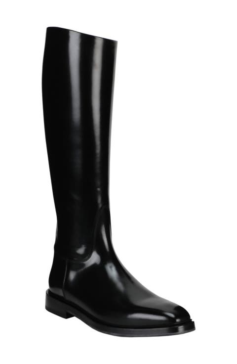 Fluid Leather Riding Boot (Men)