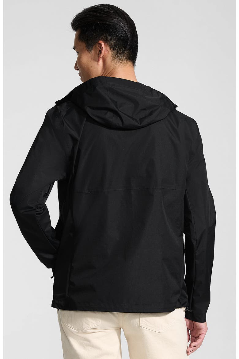 Waterproof Raincoat, Alternate, color, True Black